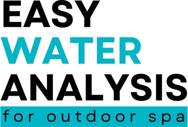 Easy Water Analysis, for outdoor spa